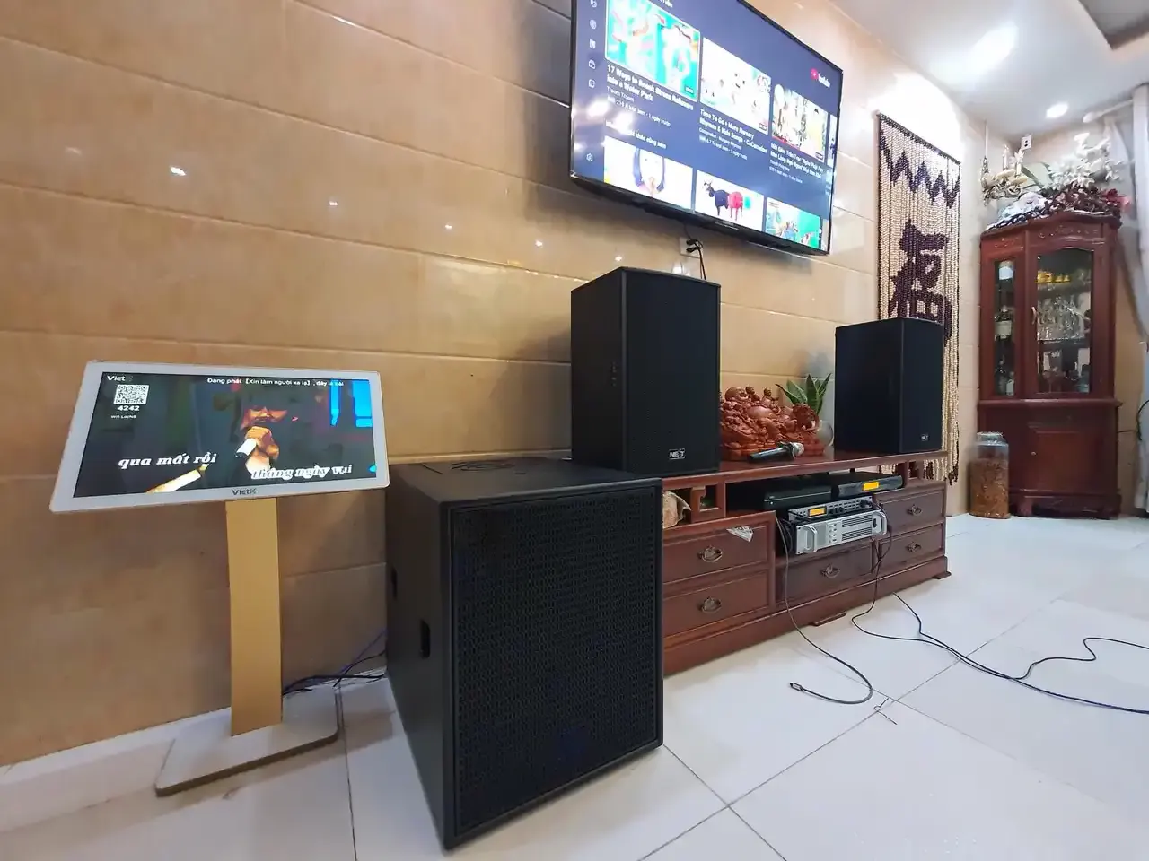 Karaoke gia đình 120 triệu tại Gia Lâm - Hà Nội 2 Karaoke gia đình