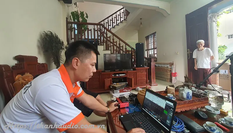 Dàn karaoke gia đình 150 triệu, Hoài Đức, Hà nội 5 Karaoke Gia Dinh - Hoai Duc (3)